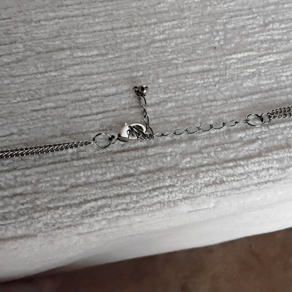 Source Unknown Silver Necklace and Earring Set - Picture 5 of 5